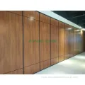 Acoustic movable partition for hall